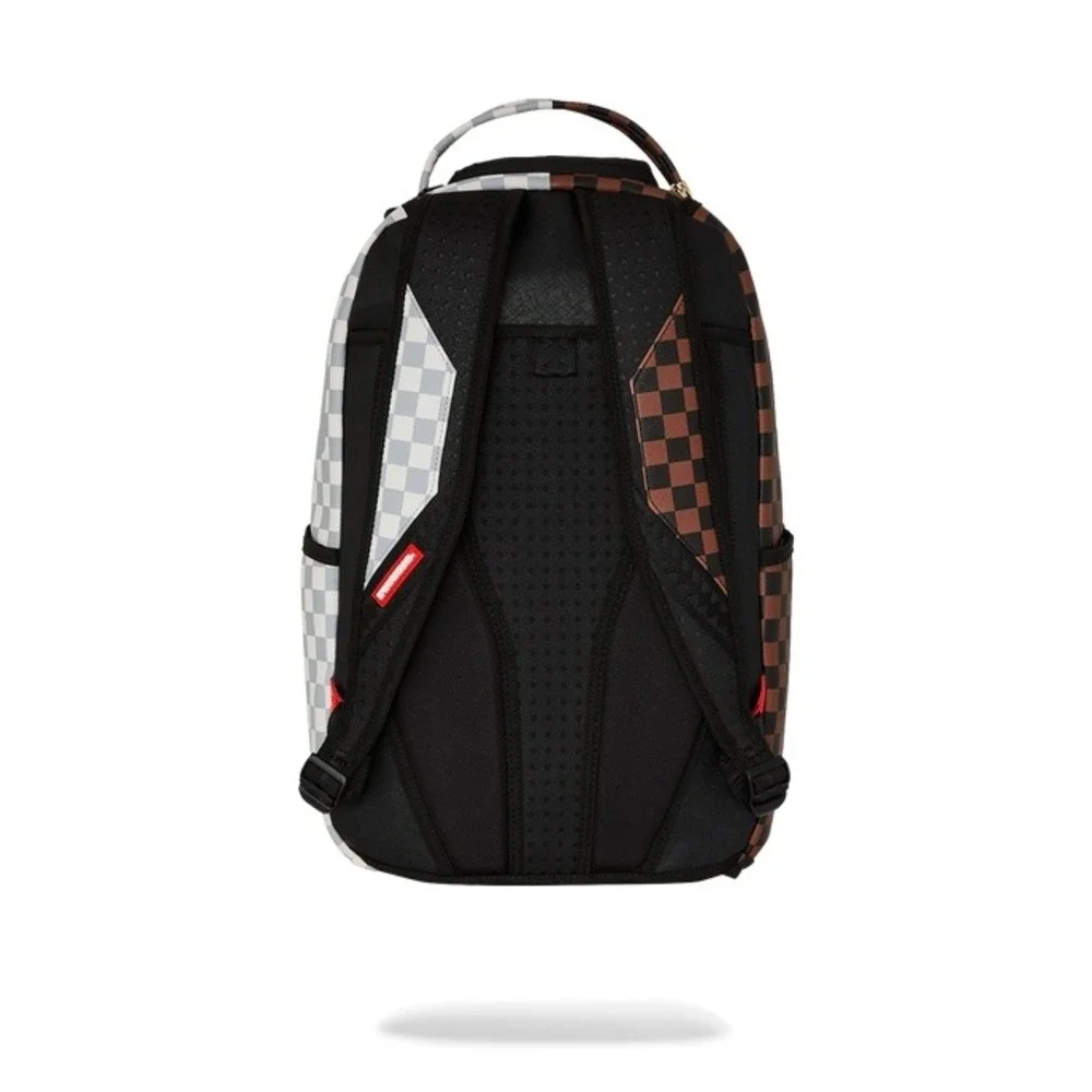 NEW Sprayground Sharks In Paris Cherry Blade Backpack Brown Gray Unisex Laptop